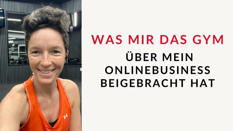 Wachstum im Onlinebusiness: Frau im Fitnessstudio nach dem Training – Inspiration aus dem Gym für Fokus, Disziplin und erfolgreiches Onlinebusiness