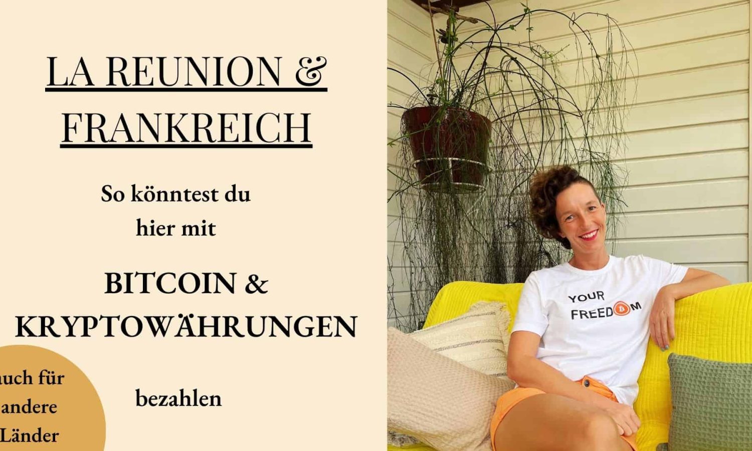 #27 LA REUNION - Mit Bitcoin & Kryptowährungen bezahlen - Youtube Thumbnail