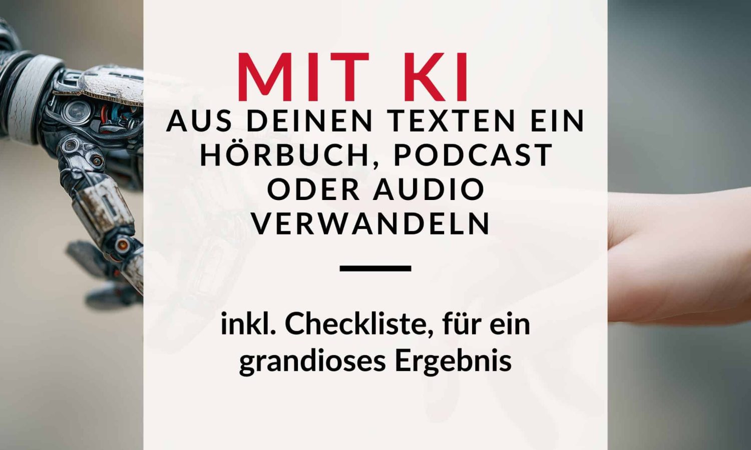 Elevenlabs Audio erstellen: KI verwandelt geschriebene Texte in Hörbuch, Podcast oder Audioformat – Symbolbild für Text-zu-Sprache mit künstlicher Intelligenz.