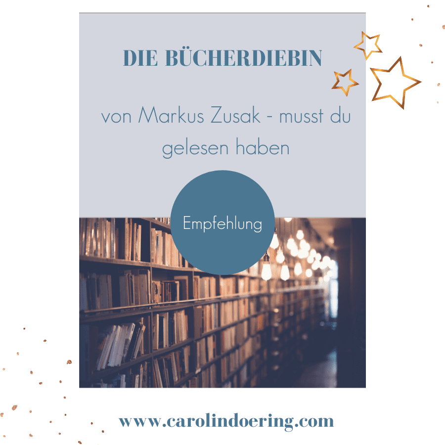 Buchempfehlung, Mut, Motivation, Lesen, Markus Zusak, Die Bücherdiebin